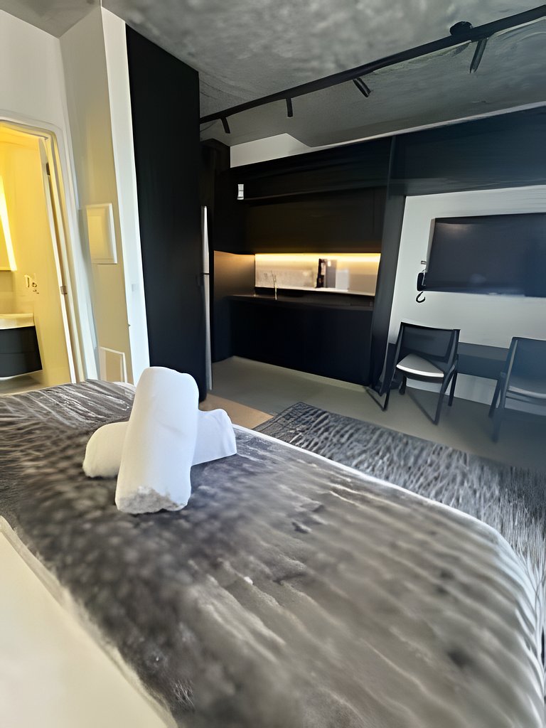 Flat Luxo 35º Andar • Vista Incrível da Cidade