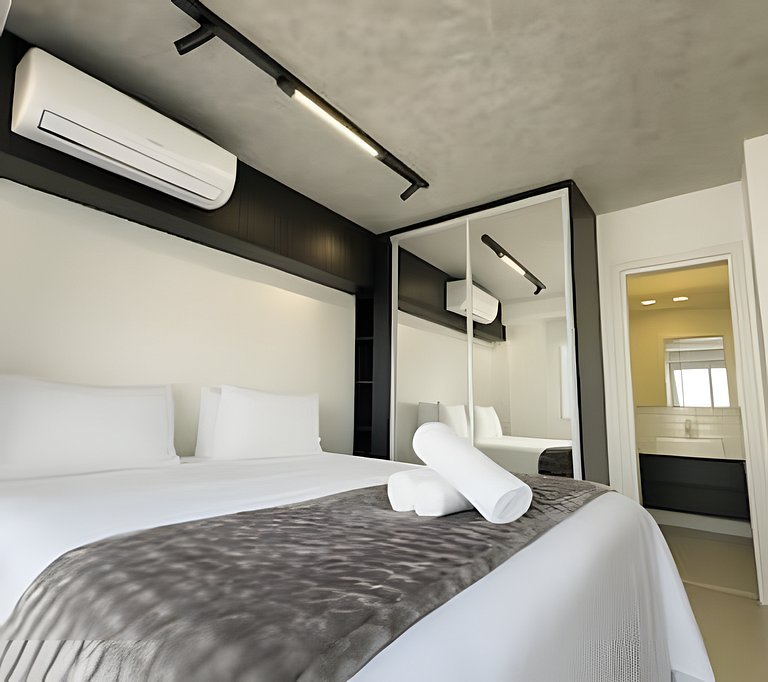 Flat Luxo 35º Andar • Vista Incrível da Cidade