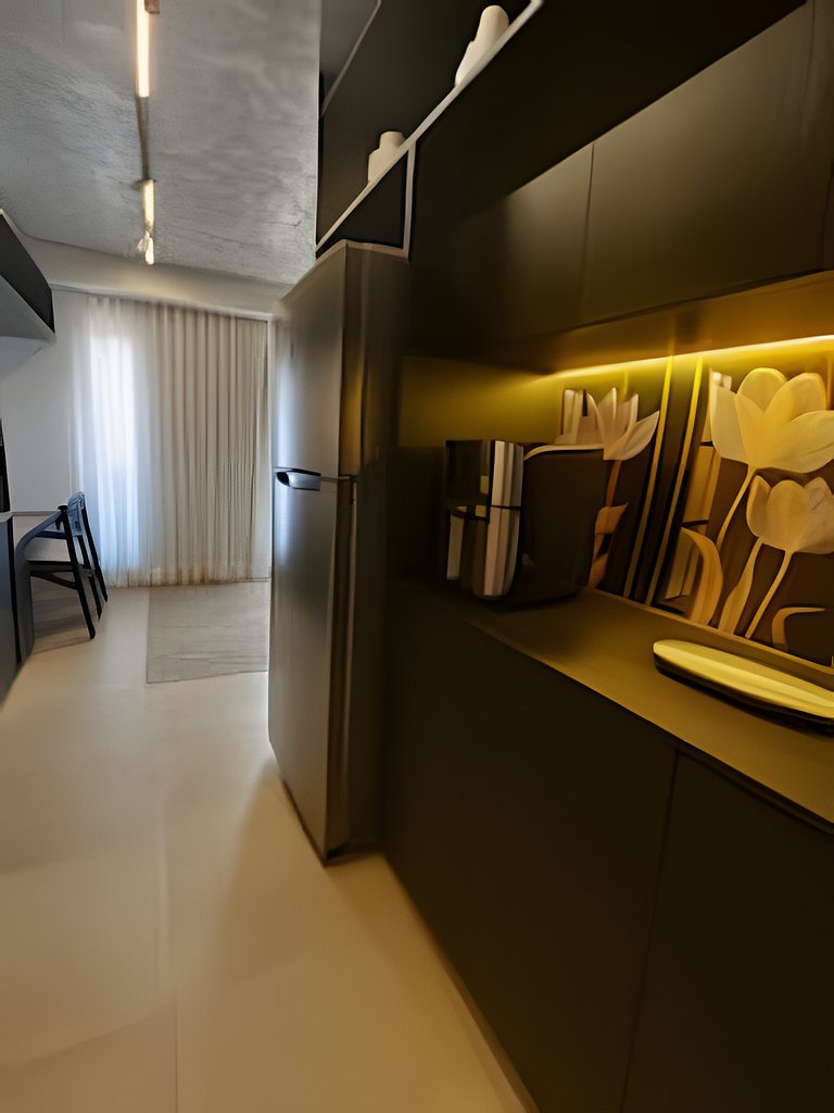 Flat Luxo 35º Andar • Vista Incrível da Cidade