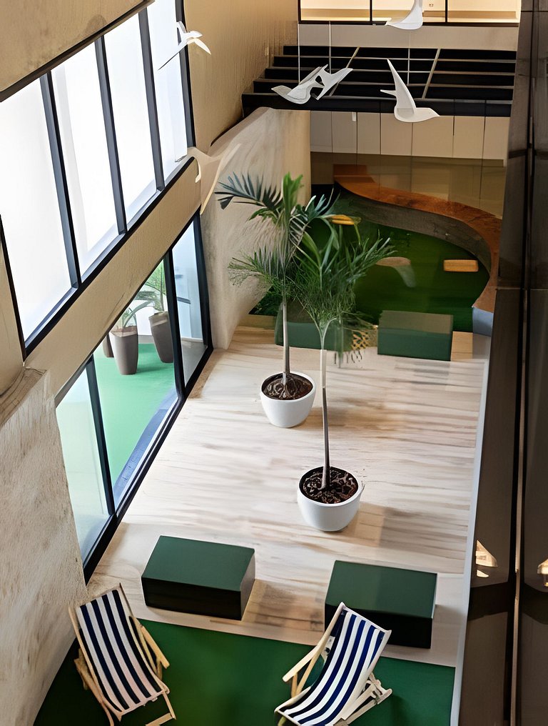 Flat Luxo 35º Andar • Vista Incrível da Cidade